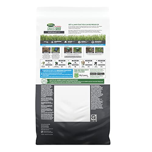 image for Scotts Turf Builder Grass Seed Northeast Mix with Fertilizer and Soil 