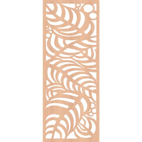 Image of 11 3 /8 inchW x 29 3 /8 inchH x 3 /8 inchT Mills Decorative Fretwork Wood Wall Panels, Alder