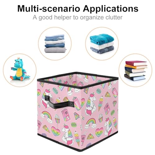 Cube de rangement pliable pour éliminer le désordre des jouets - 3