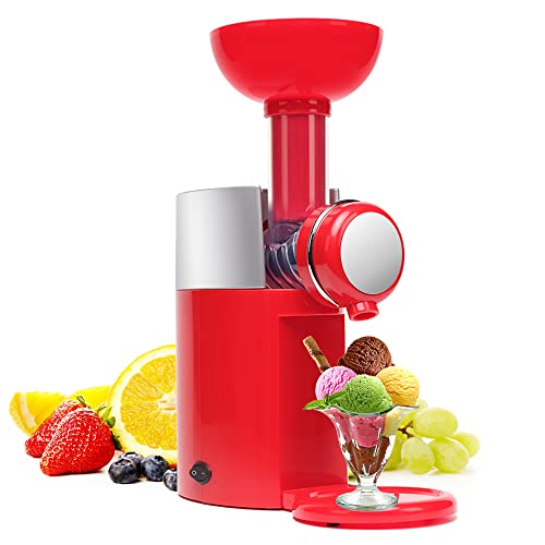 Karlak Eismaschine Multifunktionale Haushaltsautomatik 160W 1000ml Big Capaicty Mini DIY Slush Fruit Dessert Maker