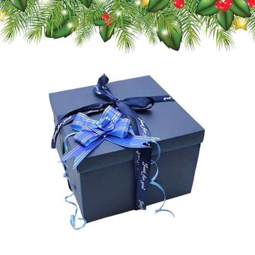 5レイークリエイティブ爆発ギフトボックス、DIY再利用可能なギフトボックス、クリエイティブギフト、ラブメモリフォトボックス、誕生日、クリスマス、記念日