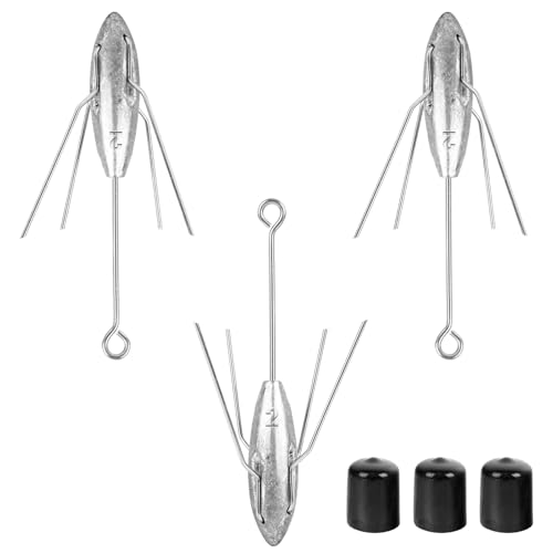 Sputnik Sinker Fishing Weights Long Tail Heavy Duty Spider Sinkers