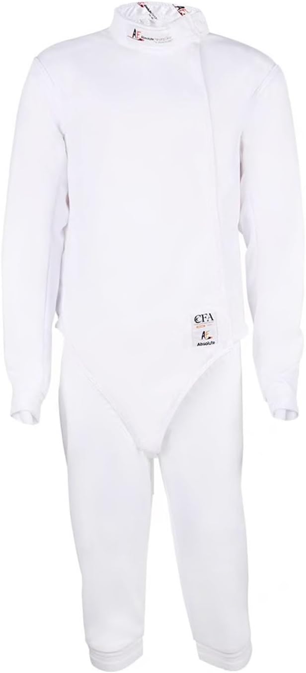 Fencing Equipment,Fencing Uniform Suit,Classic Fencing for Men Uniform,450N Fencing Training Protective Clothing Equipment (Pants/Jacket/Vest Set)(50)