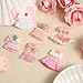 6 Sets Doll Outfits for 3 Inch Doll Pack, Mini Toys Clothes Pack with Tops & Skirts Clothing Mini Figure Costume Dress Up Accessories for Collector Display and Decoration (Pink)