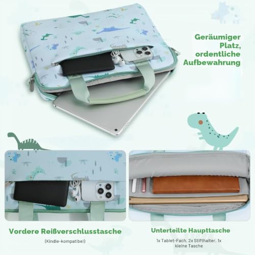MoKo 10-12,5 Zoll Kinder Tablet Tasche Hülle für Fire HD 10 13th/11th Gen, Fire HD 8/7 Kids 2022… – Ansicht 5