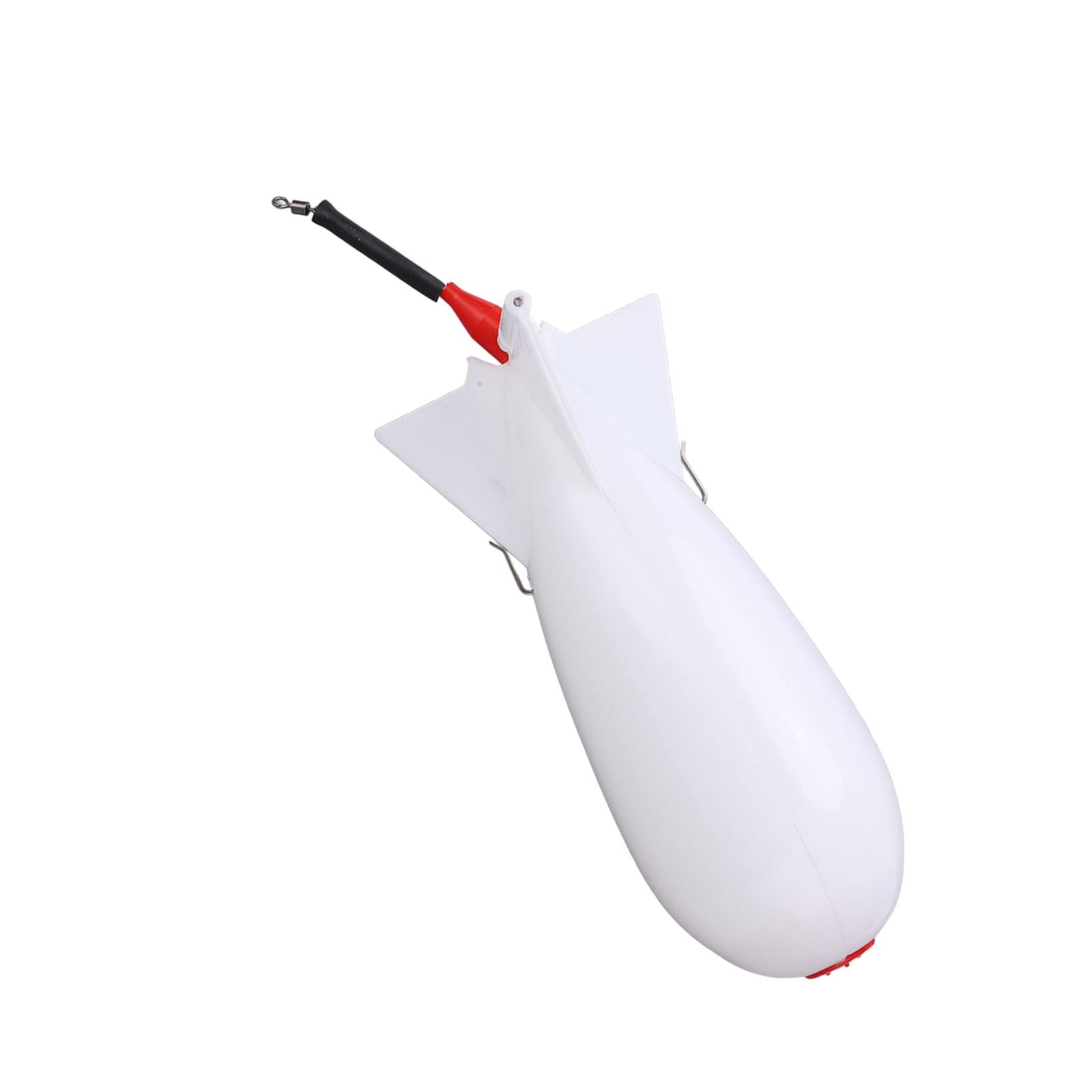 Miotacz Przynęt Podajnik Karpiowy Duża Bomba Float Lure Uchwyt na Przynętę Podajnik Wędkarski Narzędzie do Zagnieżdżania dla Wędkarzy (Biały)
