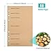 A6 Refill Paper, 320 Pages A6 Loose Leaf Paper 6 Hole Notebook Refills for 6 Ring Refillable Binder Notebook Planner Diary Journals Painting Personal Organiser-Blank Pages