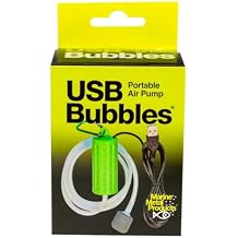 Marine Metal USB-1 USB Bubbles Live Bait Aerator, Water Resistant Air Pump, Portable