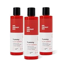Her Fantasy Box Yummy | Vegan Feminine Shower Gel - 3 Pack