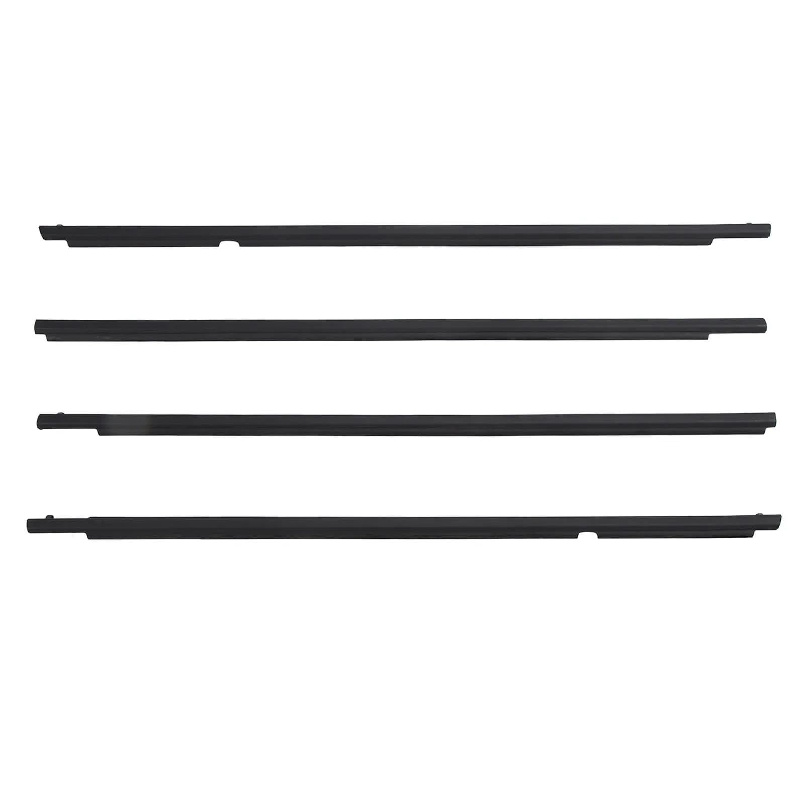 Snwdbh One Color 4Pcs Car Window Sealant Strip For Toyota For Corolla 2009-2012 Door Glass Weatherstrip Seal Outside Molding Belt Replacement Exterior Belt