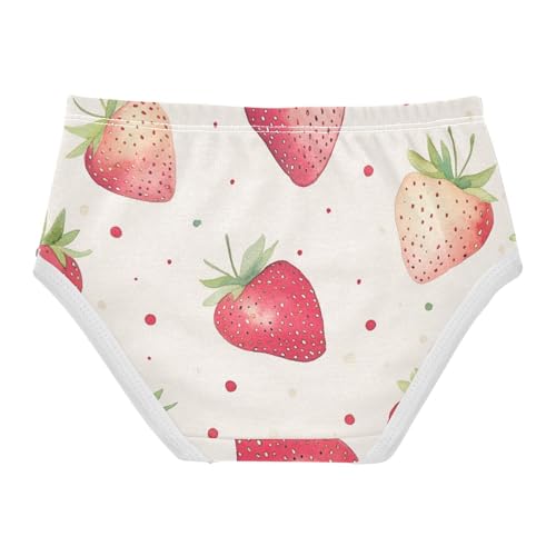 GuoChe Training Panties 1-piecing Hip Design Panties Briefs Underwear for Girls in Sizes 2T,3T, 4T, 5T, 6Y and 8Y2