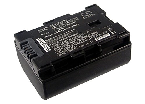 Image of 3.7v Compatible with Battery JVC BN-VG108U, BN-VG108USM GZ-MG750U, GZ-MG760, GZ-MG980, GZ-MG980-A, GZ-MG980-R, GZ-MG980-S, GZ-MS110, GZ-MS110BEK