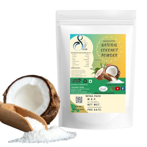 Image of Sarin Dessicated Coconut Powder, Fresh Coconut Powder, Nariyal ka borada,gole ka baroda, fresh coconut ka powder, nariyal ka powder, coconut powder fresh coconut powder for cake and sweets or dessert