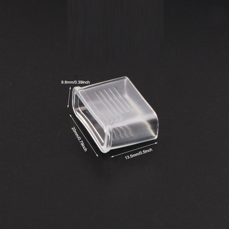 VANTOBEST 20Pcs Whistle Mouth Covers Cushioned Sports Whistle Protectors for Referees Coaches Outdoor Use