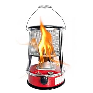 Kerosine-verwarming, 4,6 l/6 l, efficiënte kerosine-brander met oververhittingsbeveiliging, campingverwarming, winterkamerverwarming voor binnen en buiten