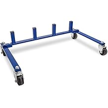 Eastwood Hydraulic Wheel Dolly Storage Rack Store 4 Wheel Dollies On A Convenient Rolling Cart