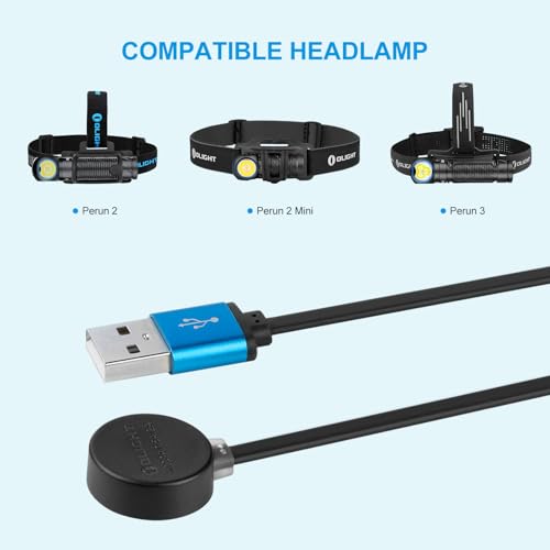 OLIGHT MCC 3 Charger in Black Upgraded Smart Magnetic Charging Cable Only Suitable for Odin/OdinMini/OdinS/PL-Mini3/PL-Pro/Baton3 Series/Warrior Mini2/Perun2/Seeker3pro/Warrior 3s/Baldr Pro R/Arkfeld - Image 5