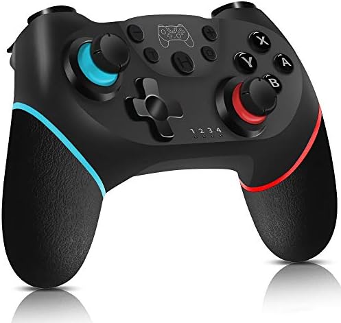 Wireless Switch Controller, Switch Remote Pro Controller - Remote Joystick for Nintendo Switch Console - Game Controller with Turbo, Gyro Axis, Dual Shock & Motion Control