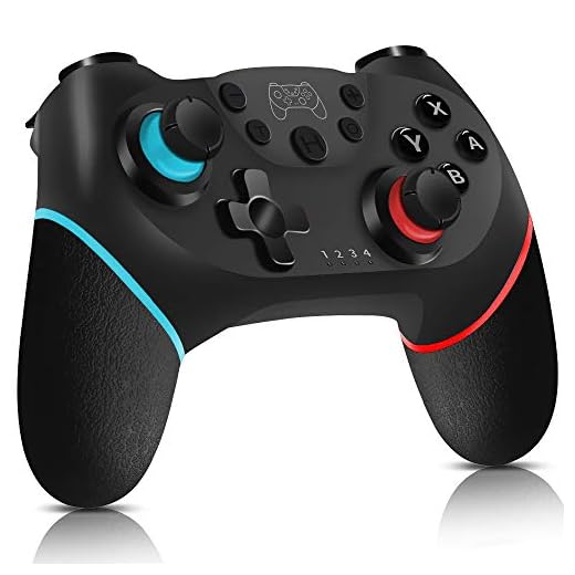 Mando Nintendo Switch, Mando Switch Inalámbrico para Nintendo Switch/ Lite, Mando Switch pro apoya dualshock, Turbo y Giroscopio con Cable de Carga