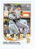 Tim Lincecum baseball card (San Francisco Giants) 2013 Topps #US143 No Hitter