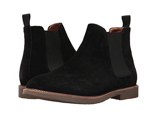 Image of Steve Madden Men's Highline Chelsea Boot, Black Suede, 8 UK