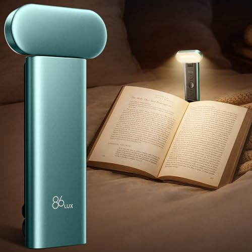 86lux Book Light, Reading Light for Book in Bed, USB