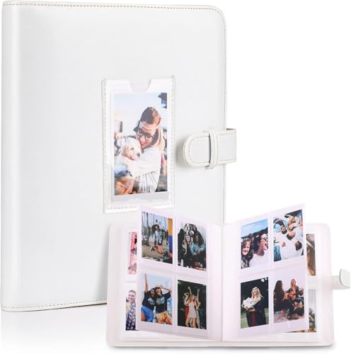 FORETOY Fotoalbum mit 272+1 Taschen kompatibel mit Instax 3 Zoll Film- kompatibel mit Fujifilm Instax Mini 90 9 8 8+ 70 7c 7s 11 50s 7+ 25 Mini LiPlay Mini Link, Polaroid Snap, Kodak Sofortbilddrucker