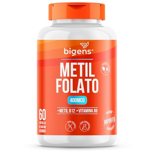 Metilfolato Ácido Fólico Ativo, 60 cápsulas, Biogens