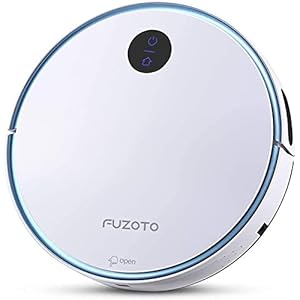 FuZoTo Staubsauger Roboter, 2000pa WiFi/App/Alexa Steuerung Saugroboter, Selbstaufladung, Super leiser Mini-Saugroboter…