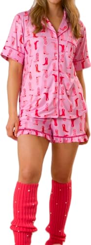 Women Satin Pajamas Shorts Sets Y2k Silk PJs 2 Piece Outfits Collar Long Sleeve Button Down Shirt Lounge Pants Sets2