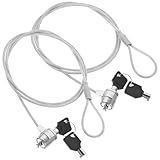 Léger et portable : conçu pour être facilement transporté, ce câble de sécurité n'ajoute aucun poids, ce qui le rend pratique pour les voyages et un usage quotidien