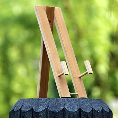 Generic 2pcs Expositores de Ventilador Portáteis Suporte de Ventilador Dobrável Decorativo de Bambu