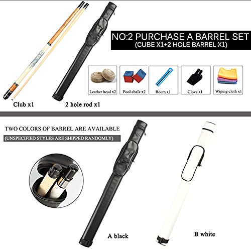 Taco de billar adulto 57 pulgadas con extensión miniatura 2