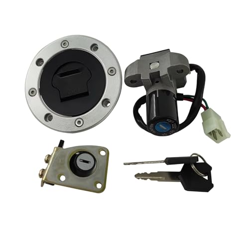 Cerradura de encendido Suzuki GS500 y tapón de tanque con llaves para motos