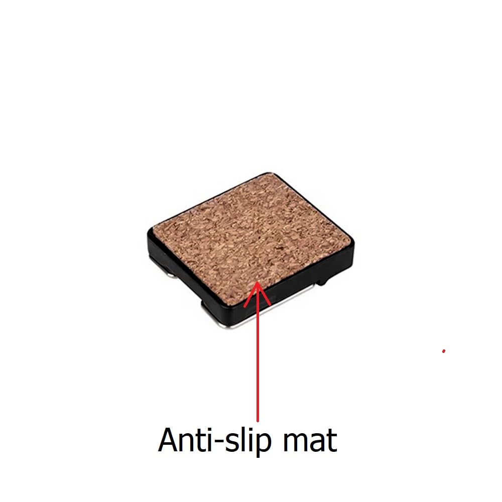 MINIWARE Lötkolbenständerhalter, für TS101/TS100 T-Ständer, Keramikmaterial, Für Lötspitze, mit Anti-Rutsch-Pad und Schwamm, Schwarz