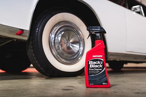 Mothers 09324 Back-to-Black Tire Cleaner, 24 fl. oz. - Thumbnail 4
