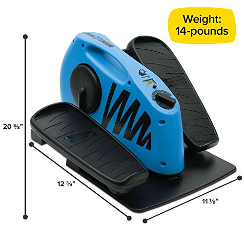 As Seen On Tv Blutiger Seated Elliptical Machine - Burn Calories While Working, Reading & Watching Tv - Large Pedals - Digital Display - Easily Assembles In Minutes - All Fitness Levels #TOP4