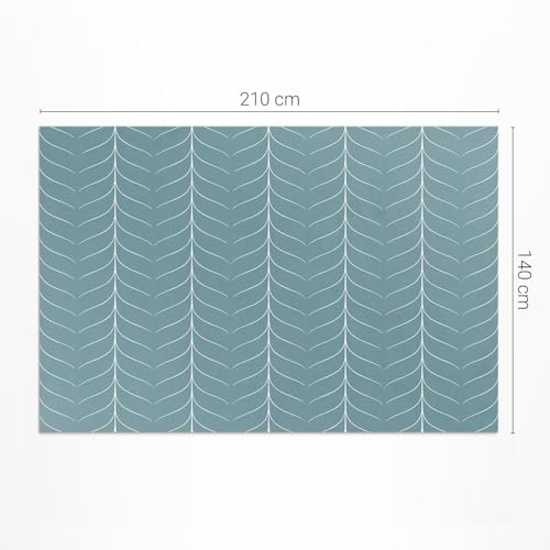 Tapis sol vinyle 140x210 cm imperméable et résistant aux UV - 4