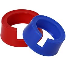 49190 Boot for Yellow Jacket HVAC Gauge Boots 3-1/8" Gauge 1 Pair Red Blue AC Gauges Protective Cover