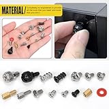 Mardatt 450Pcs Computer Screws Kit, Motherboard Standoffs, PC Laptop Screws, HDD SSD Hard Drive Case Fan CD-ROM Screws - Image 5