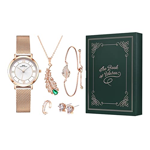 Montre femme quartz rétro pour ne plus manquer d'élégance avec boîte bijoux unis