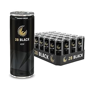 28 BLACK Açaí – Energy Drink, 250ML (24-pack), 6.7 kg
