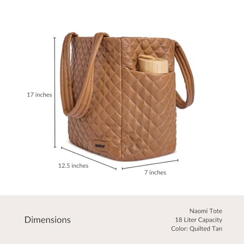 VOORAY Naomi Bolsa Tote Acolchada 18L Ligera miniatura 2