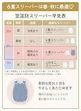 (ケラッタ) イブル 赤ちゃん スリーパー 6重ガーゼ 通年 出産祝い ベビー用 新生児 寝たまま着せられる 0～4歳まで (ホワイト) の画像5