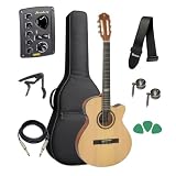 Violão Strinberg Sl200c Ns Flat Nylon Kit Capa Acessorios