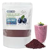 Blueberry Powder - 8 oz Freeze Dried Wild Blueberries Powder, Natural Blueberry Powders for Baking, Smoothies, Shake, Drinks, Non-GMO, No Added Sugar & Additives