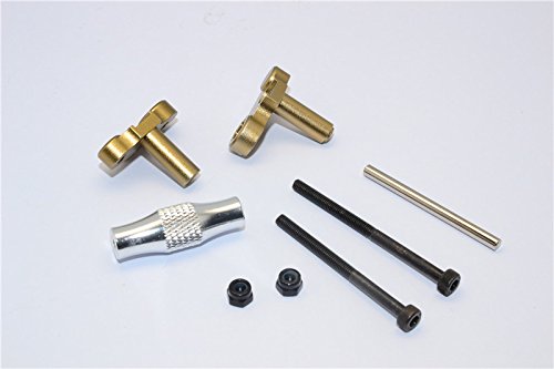 GPM For Kyosho Motorcycle NSR500 Upgrade Parts Aluminium Front Chassis Holder - 1 Set Titanium