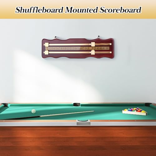 Marcador de Snooker y Billar de Madera 16.93x5.51 pulgadas miniatura 6