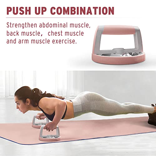 Ab Roller Wheel 14-in-1Exercise Roller Wheel Kit for Abdominal & Core Strength Training Perfect Home Gym Equipment for Women - Image 5