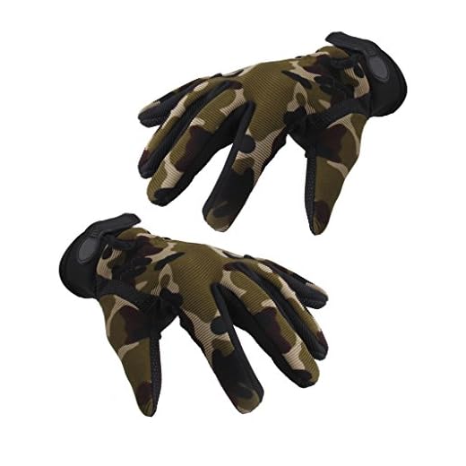 Gants doigt militaire pour hommes, protection pour tir Airsoft chasse L multicolore